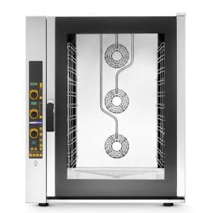 Forno elétrico de convecção ELECTRÓNICO com VAPOR 11 tabuleiros GN1/1