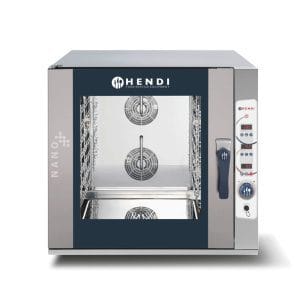 Forno a vapor com convecção digital 7x GN1/1, Cinzento-escuro, 400V/12500W, 936x880x(H)868mm