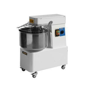Misturador em espiral com cabeça e taça fixas., 88 kg/h, 32L, 400V/1100W, 431x740x(H)804mm