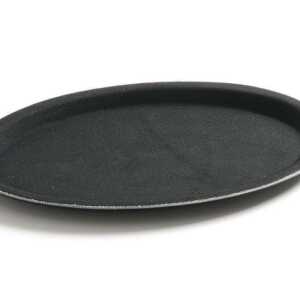 Tabuleiro para servir antiderrapante, oval, 210x290mm