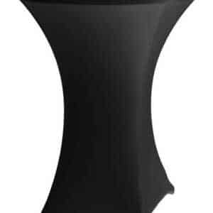 Cobertura para mesa de bar ø80-85cm, Preto, ø850x(H)1150mm