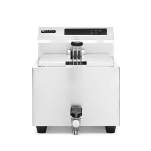 Fritadeira digital  com torneira de drenagem – 8 L, 8L, 230V/3500W, 305x515x(H)345mm