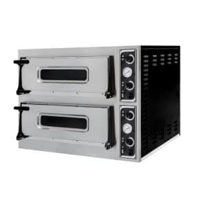 Forno para piza 44, 2 câmaras, 400V/9400W, 975x930x(H)742mm