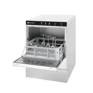 Máquina de lavar louça para copos K40, com bomba de drenagem, 230V/2800W, 472x566x(H)705mm