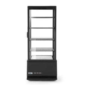 Expositor frigorífico 98 L, Preto, 230V/210W, 444x397x(H)1100mm