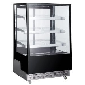 Expositores frigoríficos com 3 prateleiras inclinadas, 500L, 230V/490W, 900x833x(H)1460mm