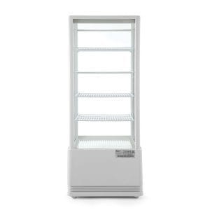 Expositor frigorífico 98 L, branco, 230V/210W, 444x397x(H)1100mm