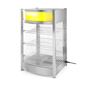 Armário expositor aquecido para balcão, 97 Litros, 230V/800W, 460x467x(H)785mm