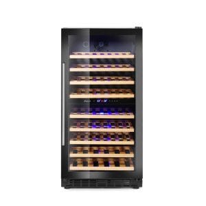 Frigoríficos para vinho, 2 zonas, 72 garrafas, 232L, 220-240V/110W, 595x675x(H)1215mm