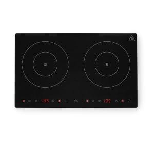 Placa de indução dupla 230V/3500W, 608x405x(H)54mm