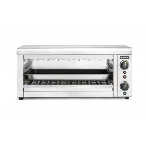 Salamandra com elementos de aquecimento por infravermelhos em quartzo GN 1/1, 230V/3645W, 765x490x(H)315mm
