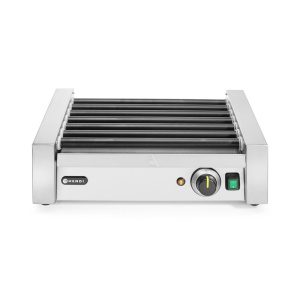 Grelhador de salsichas rotativo - uma zona, 7 rolos, 230V/740W, 525x365x(H)176mm