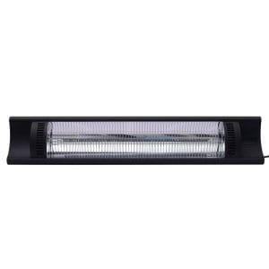 Aquecedor radiante de infravermelhos para pátio Bola, Preto, 230V/2500W, 912x185x(H)174mm