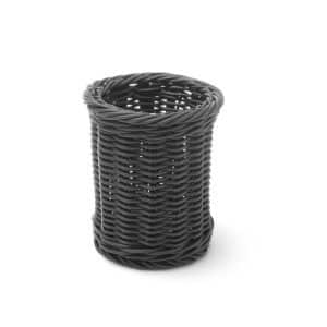 Cesto para talheres, Preto, ø100x(H)120mm