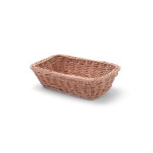 Cesto de padaria tamanho GN, GN 1/4, 265x162x(H)65mm