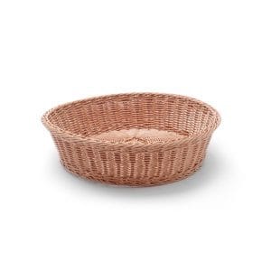 Cesto para pão redondo, Castanho, ø400x(H)90mm