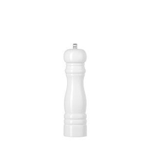 Moinho de sal de madeira, Branco, ø55x(H)215mm