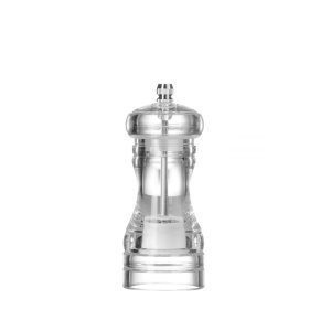 Moinho de pimenta acrílico, Transparente, ø50x(H)113mm