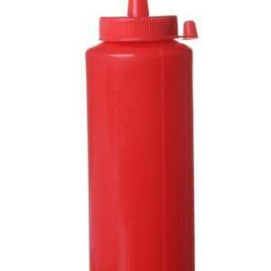 Biberão para molhos, 0,7L, Vermelho, ø70x(H)240mm
