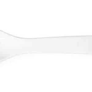 Colher para salada, 0,03L, Branco, 235x55mm