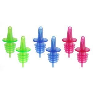 Doseador, 2 azuis, 2 vermelhos , 2 verdes, 6 pcs