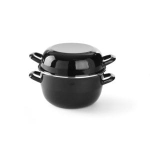 Panela para mexilhões - com tampa, 5L, ø260x(H)210mm