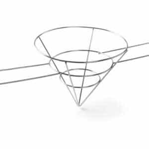 Suporte para filtro de gordura para fritadeira, ø250x(H)240mm