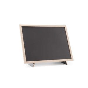 Quadro preto com suporte, 300x400mm