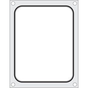 Tabuleiro para seladora térmica matrix, para um tabuleiro (227x178 mm) com um único compartimento