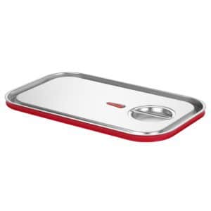 Tampa Gastronorm com aro em silicone, GN 1/1, 530x325mm