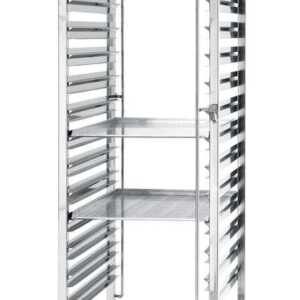 Carrinho para tabuleiros 15 – 600 x 400, 515x680x(H)1710mm