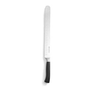 Faca para presunto/salmão, Recortes Granton, Preto, (L)430mm