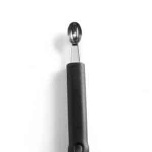 Cortador de bolas de melão oval, Preto, (L)160mm