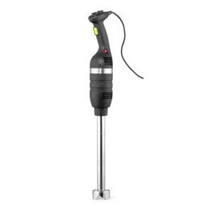 Conjunto: Triturador 350 com velocidade variável + batedor + suporte de parede, Preto, 230V/350W, ø100x110mm