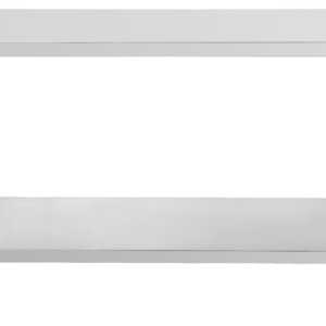 Mesa de trabalho em aço inoxidável 600 com prateleira 600 mm