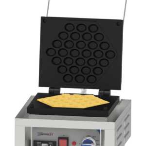 Máquina de waffles simples de abertura a 90° Bubble