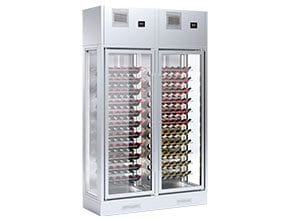 Garrafeira/ Cave Vinhos Enolux, De 2600 Mm De Altura
, De 2 Portas E 2 Temperaltura
S,parede -Wi-2w-gre-26 Tr Hc