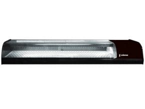 Vitrinas Refrigeradas Para Tapas E Pizzas Exas-8 Hc Inc Curvo Negro 230v 1n 50hz