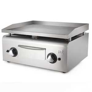 Fry-Top a gás aço rectificado - PLC600RT