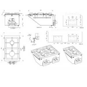 equipada com uma grelha robusta em ferro fundido que permite passar de uma fogueira para a outra.