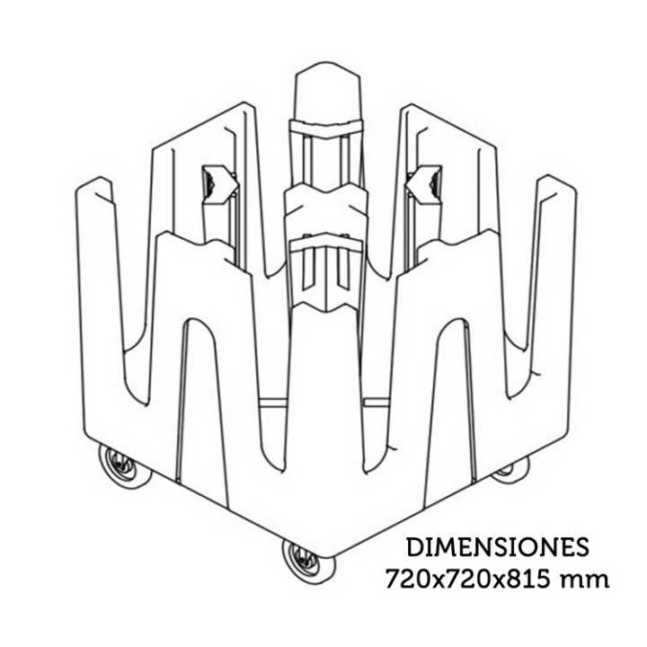 4 divisórias – dev.palamenta.com.pt Eles incorporam colunas de separação removíveis e fáceis de ajustar