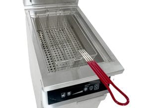 <p>Fritadeiras de indução de alto desempenho de 1 e 2 cestas: A potente tecnologia de indução garante uma temperatura precisa de forma contínua. Os alimentos s