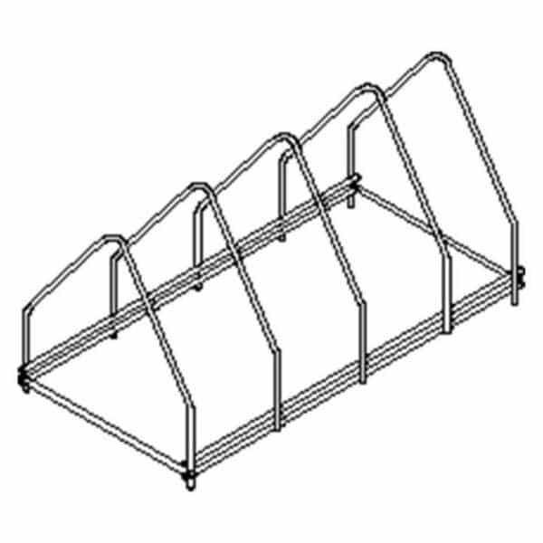 Suporte para 4 tabuleiros.