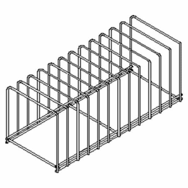 Suporte para 12 tabuleiros.