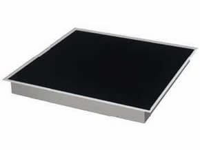<p>Placas de aquecimento de vidro temperado de mesa para manutenção da temperatura dos alimentos.</p>