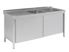 <p>Fabricados em aço inoxidável AISI 304 18/10 com acabamento polido satinado.</p>