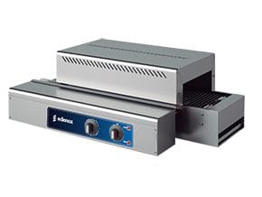 <p> Torradeira elétrica com esteira transportadora horizontal para todos os tipos de pão.</p>