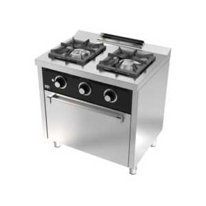Fogão a gás 2 queimadores e forno C2F600H -dev.palamenta.com.pt