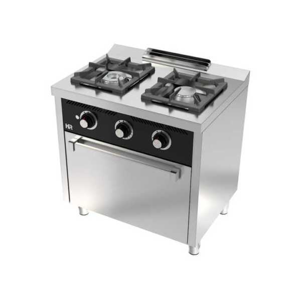 Fogão a gás 2 queimadores e forno C2F600H -dev.palamenta.com.pt