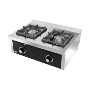 Fogão a gás de bancada 2 queimadores - C2F600S -dev.palamenta.com.pt